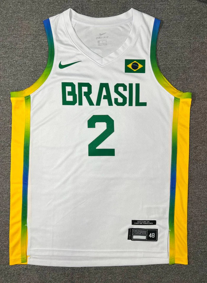 Camiseta Regata Juegos Olímpicos Brasil 2024 - Blanco