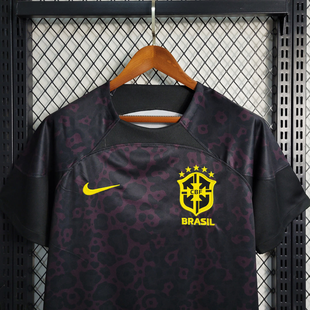 Camiseta de aficionado de portero de Brasil 2022 - Hombre