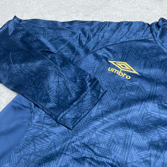 Conjunto de Frio Jaqueta Treino Santos - Azul