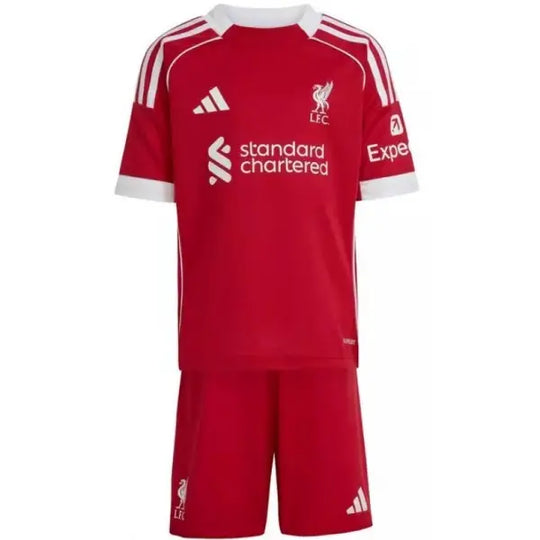 Conjunto Infantil Liverpool I 2025/26