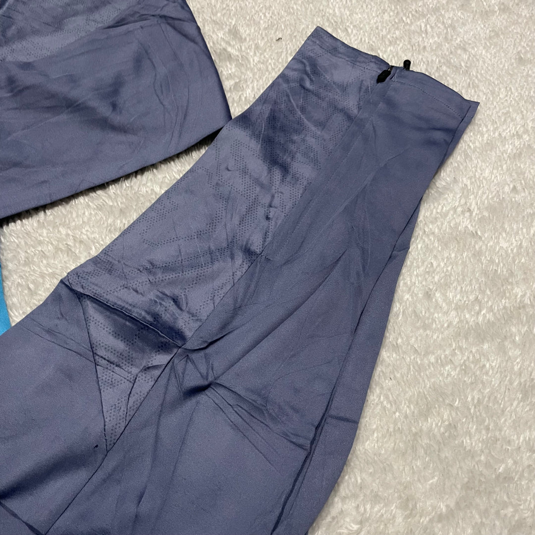 Conjunto de Frio Jaqueta Treino Manchester City - Azul