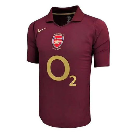 Camisa Retrô Arsenal I 2005/06 - HENRY #14