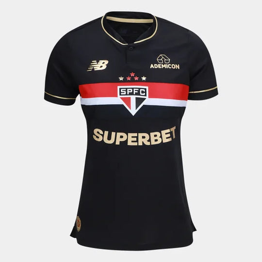 Camisa São Paulo III 2025/26 - Feminina (Pré-venda)