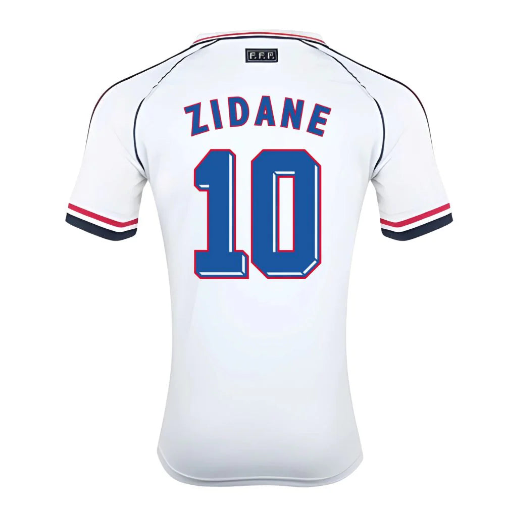 Camisa Retrô França II 1998 - ZIDANE #10