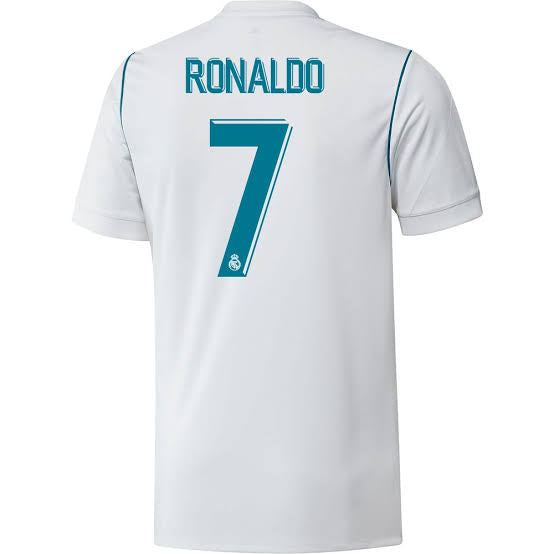 Camisa Retrô Real Madrid I 2017/18 - RONALDO #7