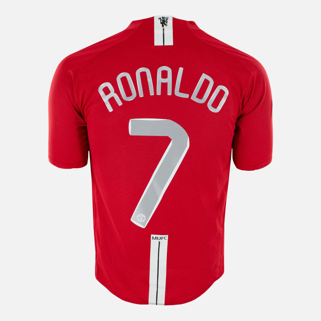 Camisa Retrô Manchester United I 2007/08 - RONALDO #7