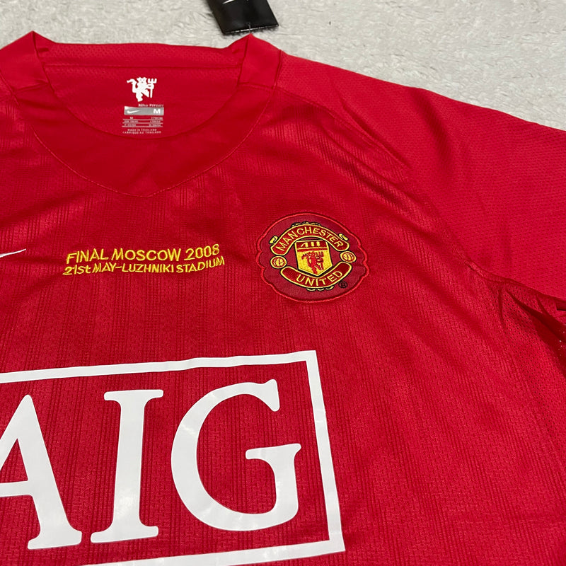 Camisa Retrô Manchester United I 2007/08 - RONALDO