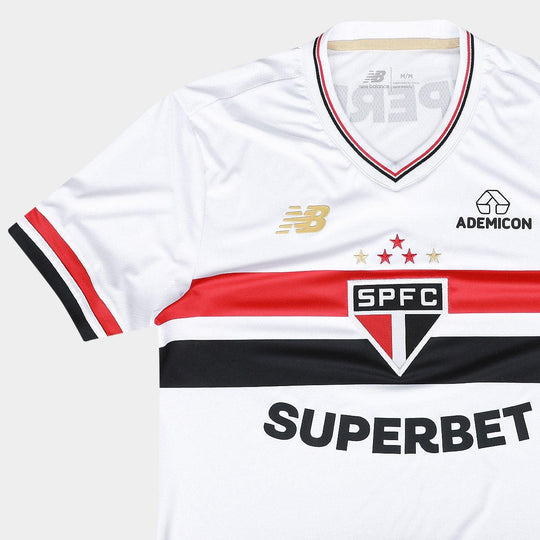 Camisa São Paulo I 2025/26 - Masculina