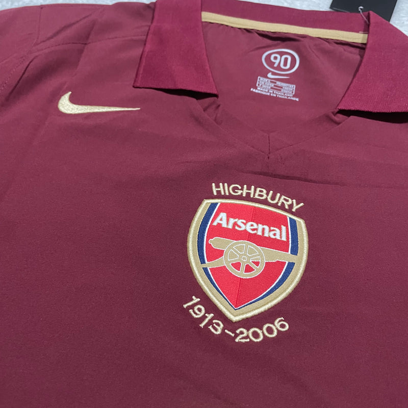 Camisa Retrô Arsenal I 2005/06 - HENRY