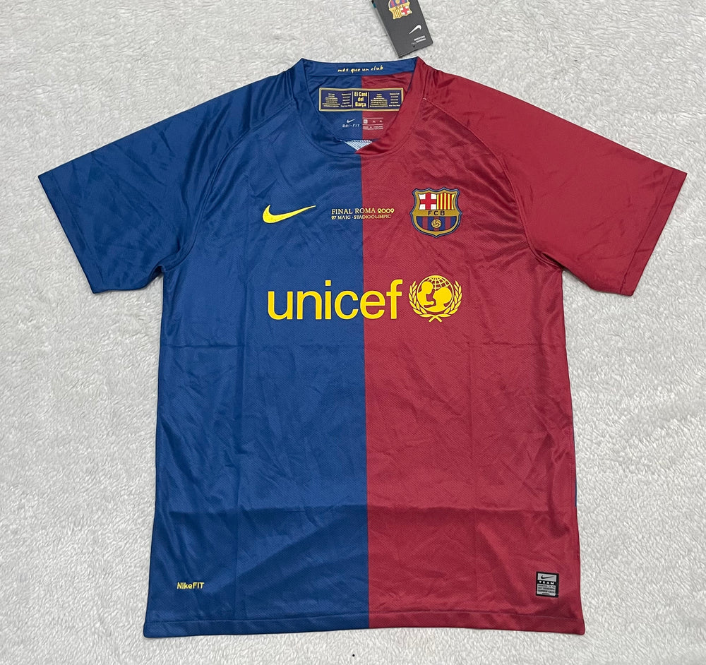 Camiseta Retro Barcelona Local 2008/09 - Hombre