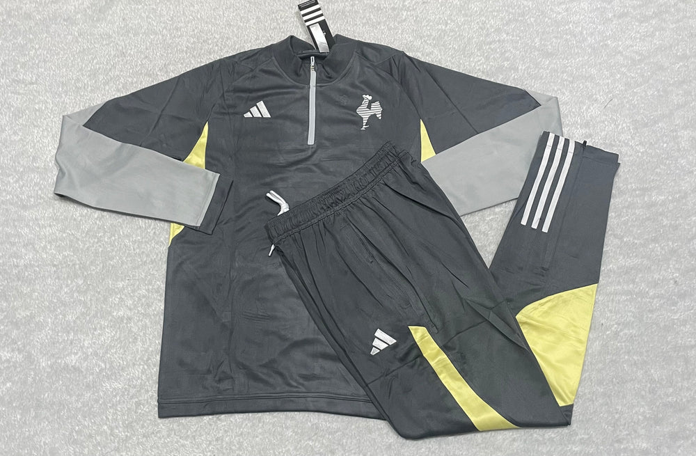 Conjunto de Frio Jaqueta Treino Atlético-MG - Cinza