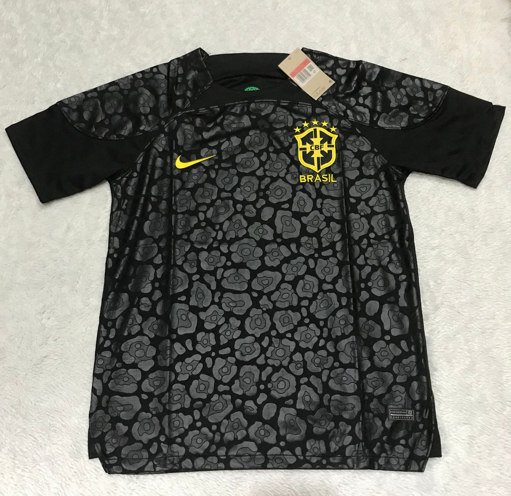 Camiseta de aficionado de portero de Brasil 2022 - Hombre