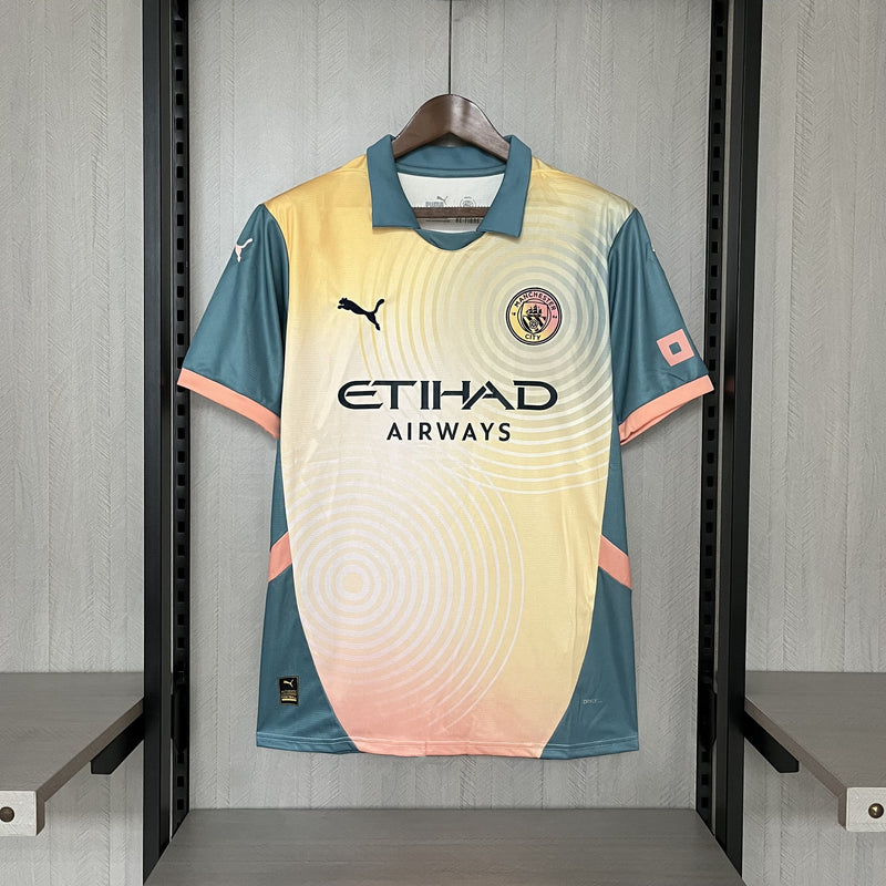 Camiseta de aficionado del Manchester City IV 2024/25 - Hombre