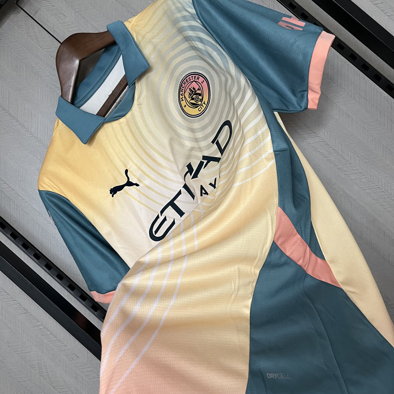 Camiseta de aficionado del Manchester City IV 2024/25 - Hombre
