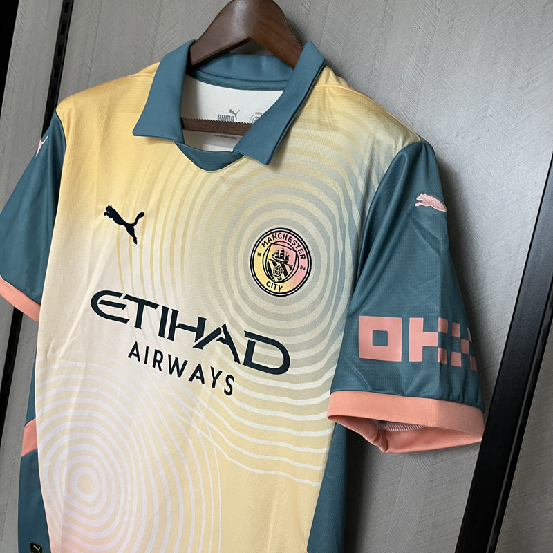 Camiseta de aficionado del Manchester City IV 2024/25 - Hombre