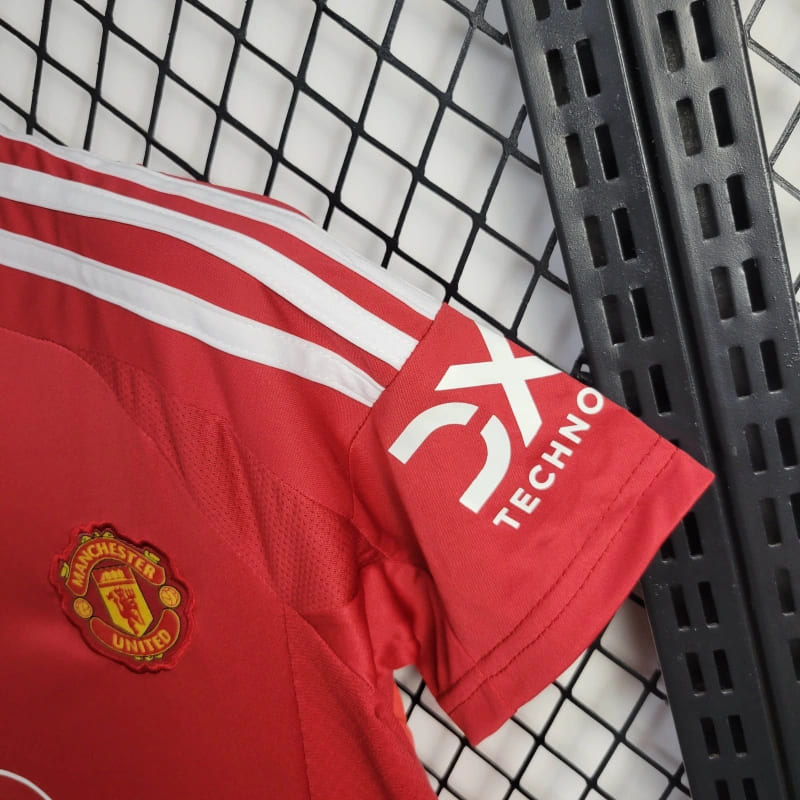 Camisa Torcedor Manchester United I 2024/25 - Feminina