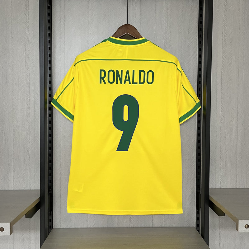 Camiseta Brasil Retro 1998/99 - Hombre