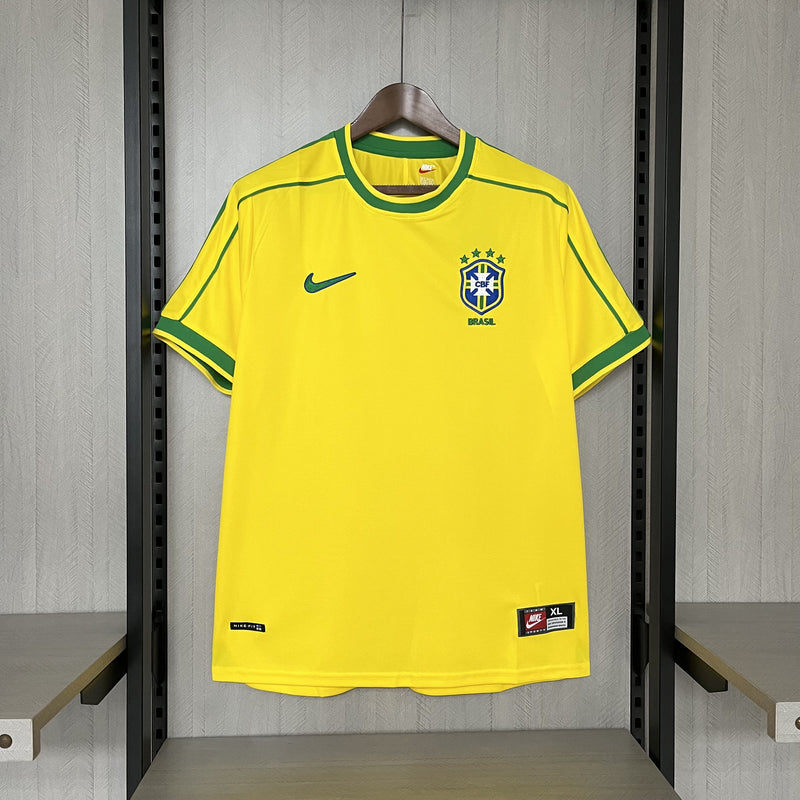 Camiseta Brasil Retro 1998/99 - Hombre