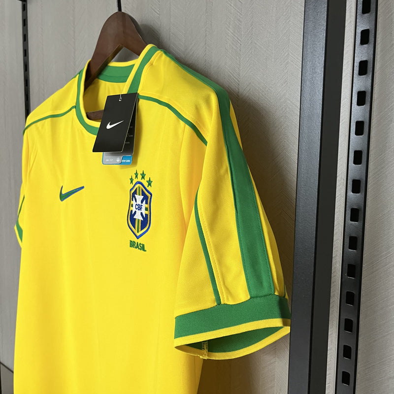 Camisa Retrô Brasil I 1998/99 - Masculina