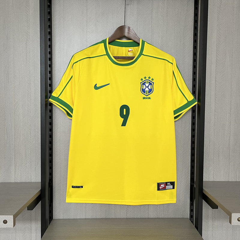 Camiseta Brasil Retro 1998/99 - Hombre