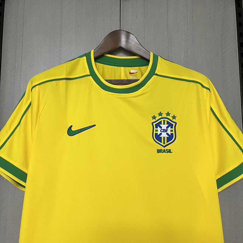 Camiseta Brasil Retro 1998/99 - Hombre