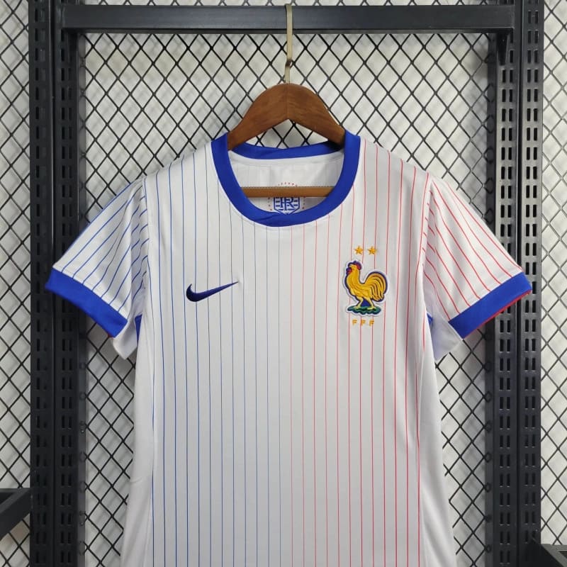 Camisa Torcedor França II 2024/25 - Feminina