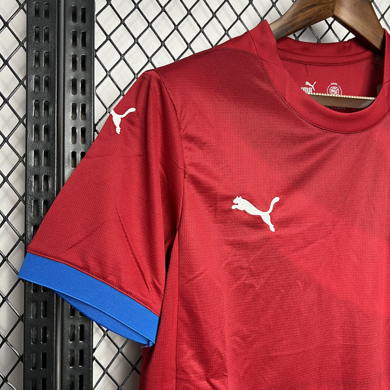 Camiseta de aficionado Serbia Primera 2024/25 - Hombre