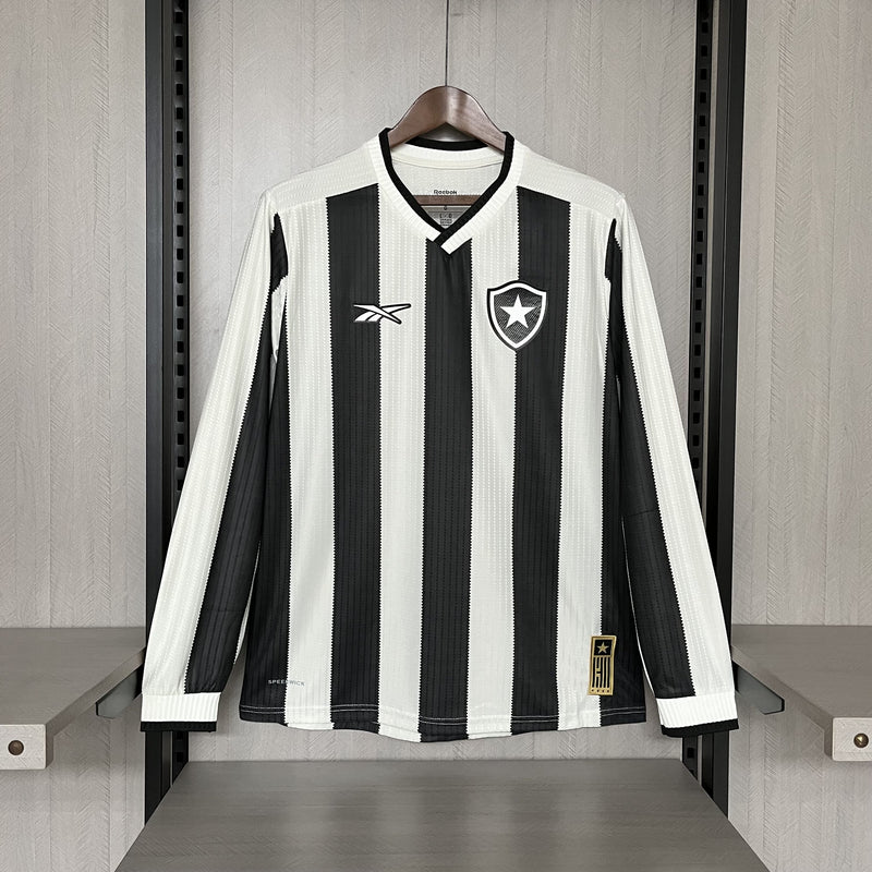 Camisa Torcedor Botafogo I 2024/25 Manga Longa - Masculina