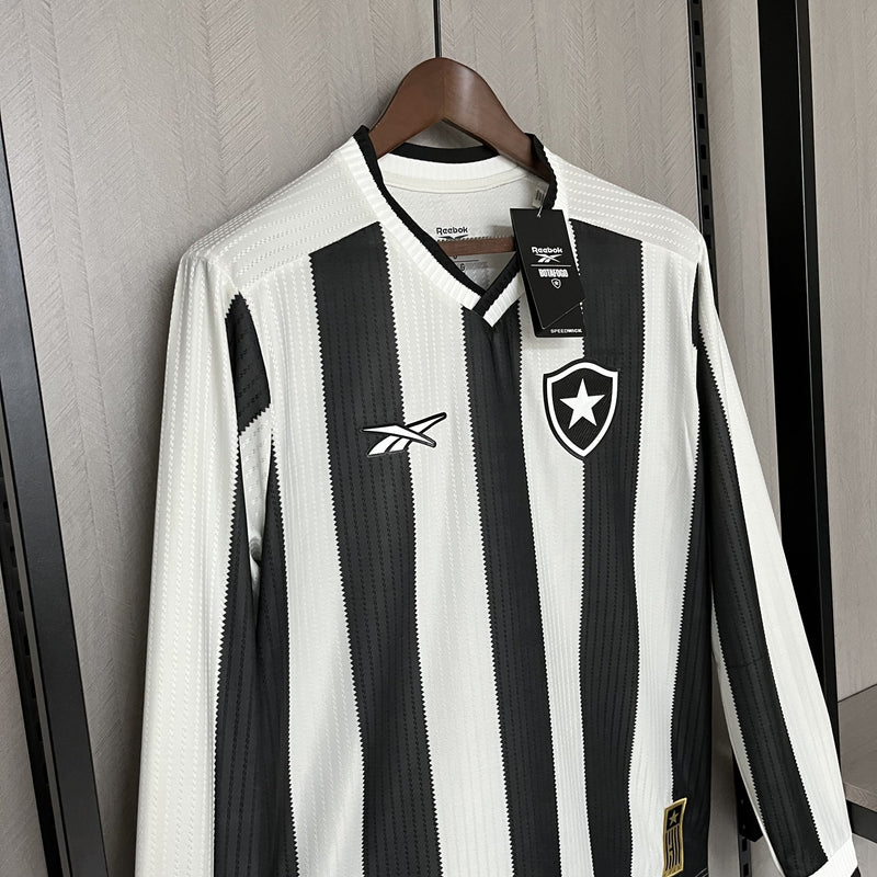 Camisa Torcedor Botafogo I 2024/25 Manga Longa - Masculina