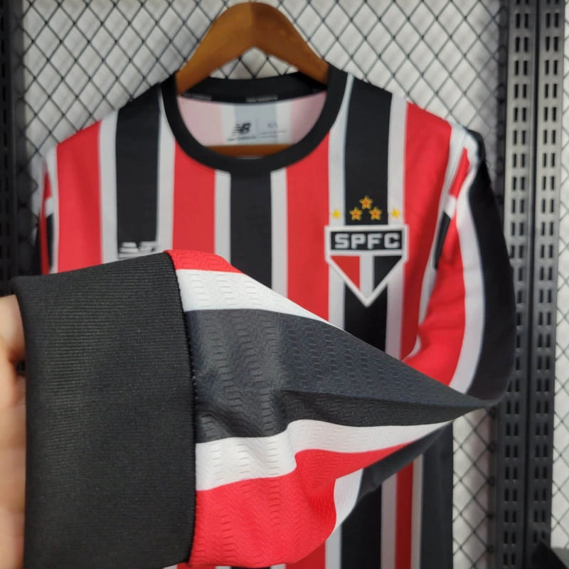 Camiseta hinchada São Paulo II 2024/25 manga larga - Hombre
