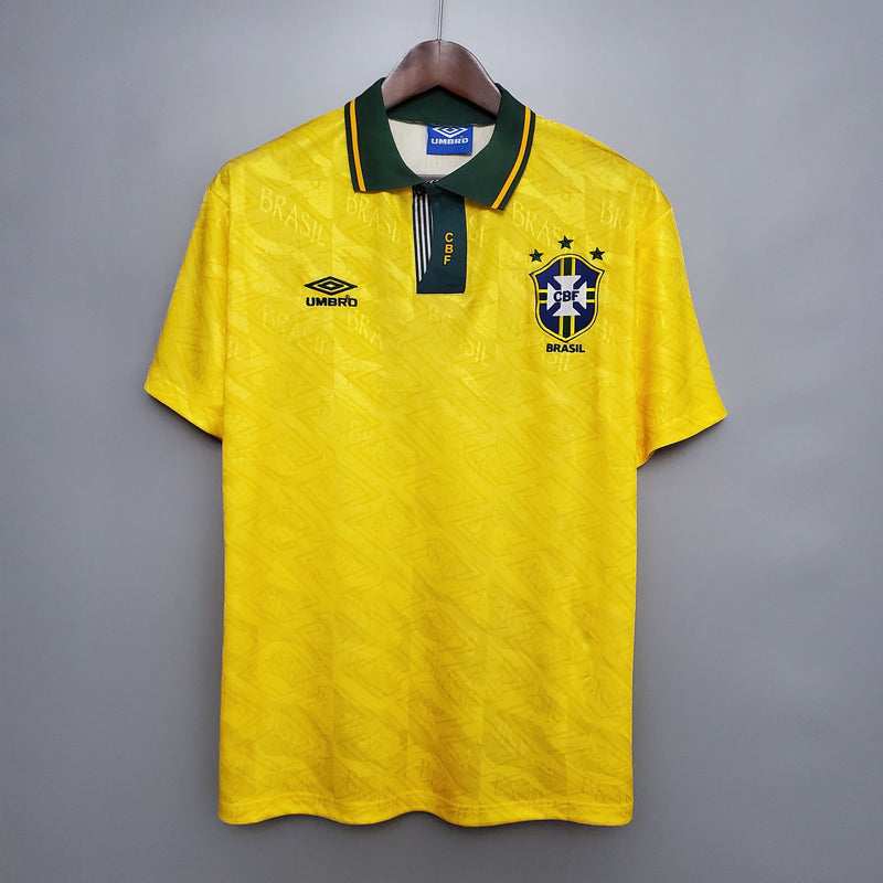 Camisa Retrô Brasil I 1991/92 - Masculina