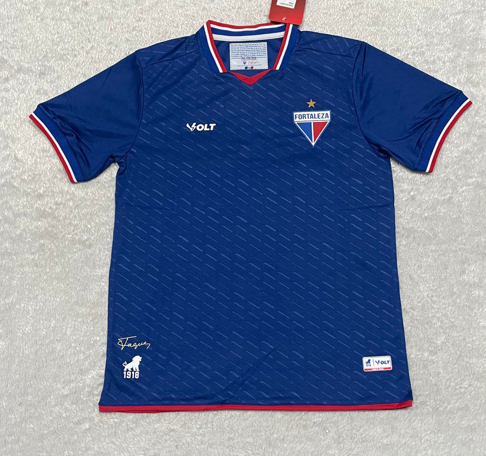 camisa camiseta blusa do fortaleza a pronta entrega leão nova lançamento da temporada 2025/26 25/26 edição especial copa do nordeste cantor fagner 50 anos masculina versão torcedor tailandesa réplica pro mantos