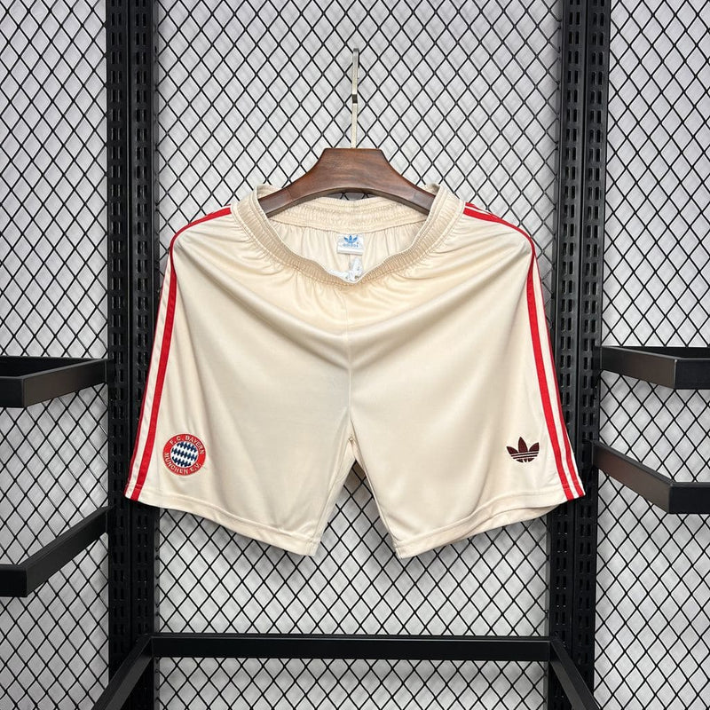 comprar-calção-short-bermuda-de-time-de-futebol-para-jogar-bola-do-bayern-de-munique-iii-3-terceiro-third-trevo-branco-bege-adidas-trevo-da-temporada-2024/25-24/25-masculino-réplica-pro-mantos