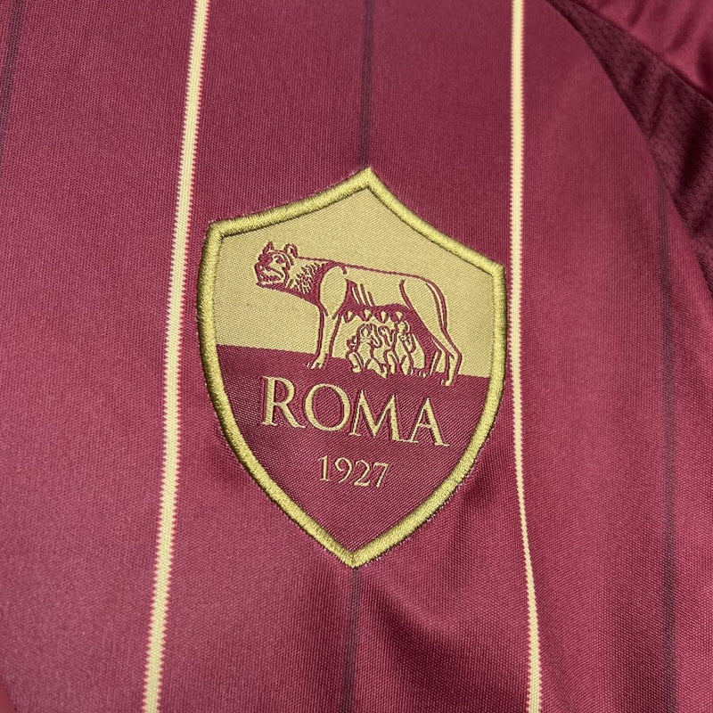 Camiseta de aficionado Roma Primera 2024/25 - Hombre