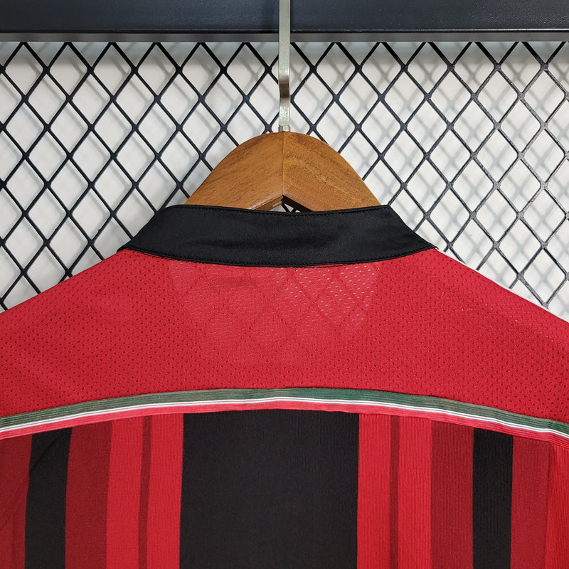 comprar-camisa-camiseta-blusa-do-ac-milan-retrô-antiga-da-temporada-2014/2015-14/15-vermelha-e-preta-listrada-fly-emirates-honda-fernando-torres-masculina-1-i-titular-principal-torcedor-tailandesa-réplica