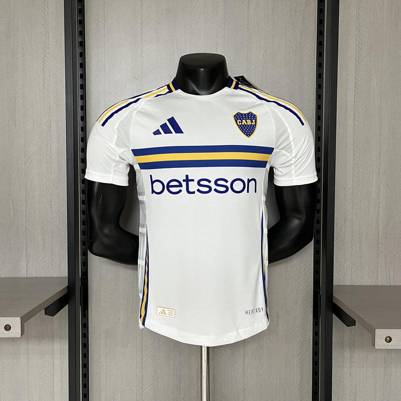 comprar-camisa-camiseta-blusa-do-boca-juniors-nova-lançamento-adidas-da-temporada-2024/25-24/25-ii-2-segunda-reserva-away-visitante-branca-betsson-masculina-versão-modelo-jogador-player-tailandesa-réplica-pro-mantos