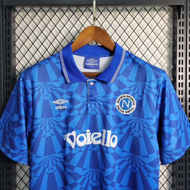 comprar-camisa-camiseta-blusa-do-da-napoli-retrô-antiga-da-temporada-1991/1992-91/92-azul-i-1-titular-principal-home-voiello-de-com-gola-polo-careca-masculina-versão-modelo-torcedor-tailandesa-réplica-de-time-de-futebol