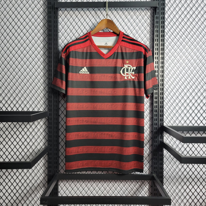 comprar-camisa-camiseta-blusa-do-flamengo-retrô-antiga-masculina-da-temporada-2019/20-19/20-i-1-titular-principal-primeira-rubro-negra-título-campeão-da-libertadores-campeonato-brasileiro-brasileirão-tailandesa-réplica-de-time-de-futebol