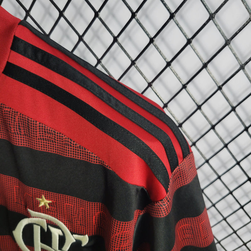 comprar-camisa-camiseta-blusa-do-flamengo-retrô-antiga-masculina-da-temporada-2019/20-19/20-i-1-titular-principal-primeira-rubro-negra-título-campeão-da-libertadores-campeonato-brasileiro-brasileirão-tailandesa-réplica-de-time-de-futebol