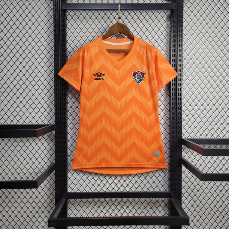 comprar-camisa-camiseta-blusa-do-fluminense-de-goleiro-fábio-umbro-nova-lançamento-da-temporada-2024/25-24/25-laranja-feminina-baby-look-versão-modelo-torcedor-tailandesa-réplica-pro-mantos