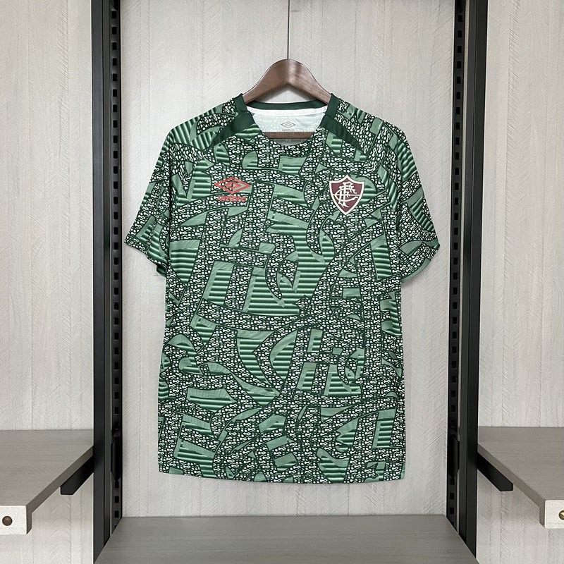 comprar-camisa-camiseta-blusa-do-fluminense-fluzão-nova-lançamento-da-temporada-2024/25-24/25-de-aquecimento-pre-jogo-umbro-verde-masculina-versão-modelo-torcedor-tailandesa-réplica-pro-mantos