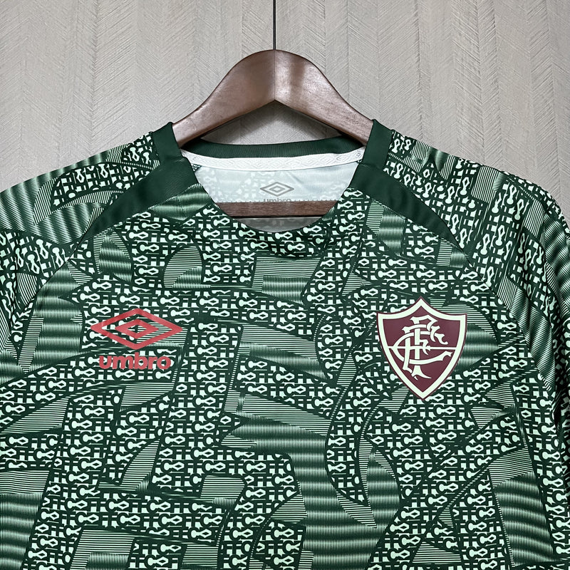 Camisa Torcedor Fluminense Pré-Jogo 2024/25 - Masculina