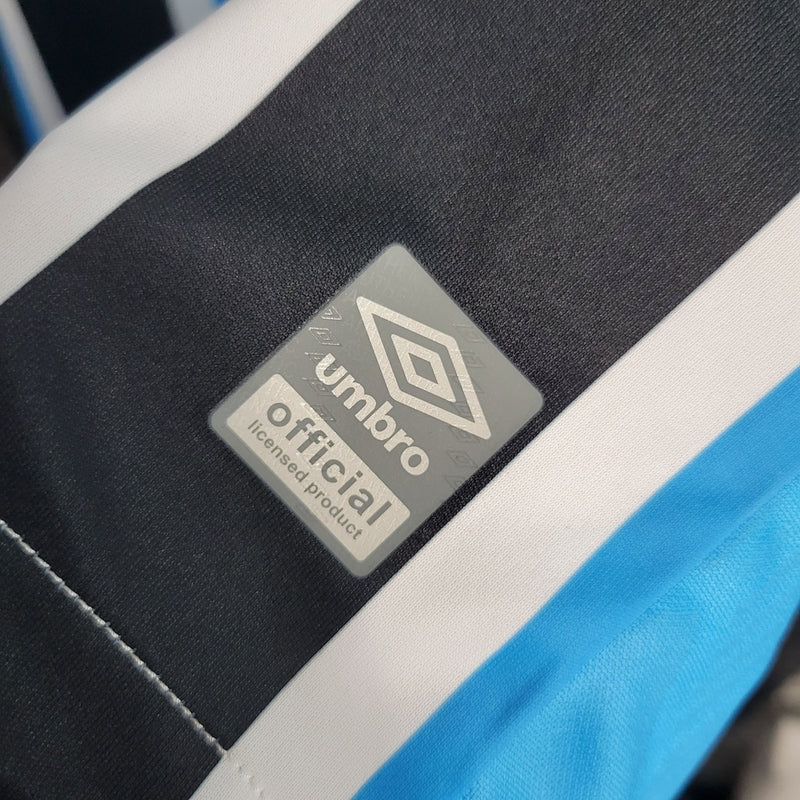 comprar-camisa-camiseta-blusa-do-grêmio-nova-lançamento-da-temporada-2023/24-23/24-masculina-i-1-titular-principal-tricolor-listrada-com-listras-primeira-azul-preto-preta-e-branco-branca-versão-modelo-torcedor-tailandesa-réplica-de-time-de-futebol