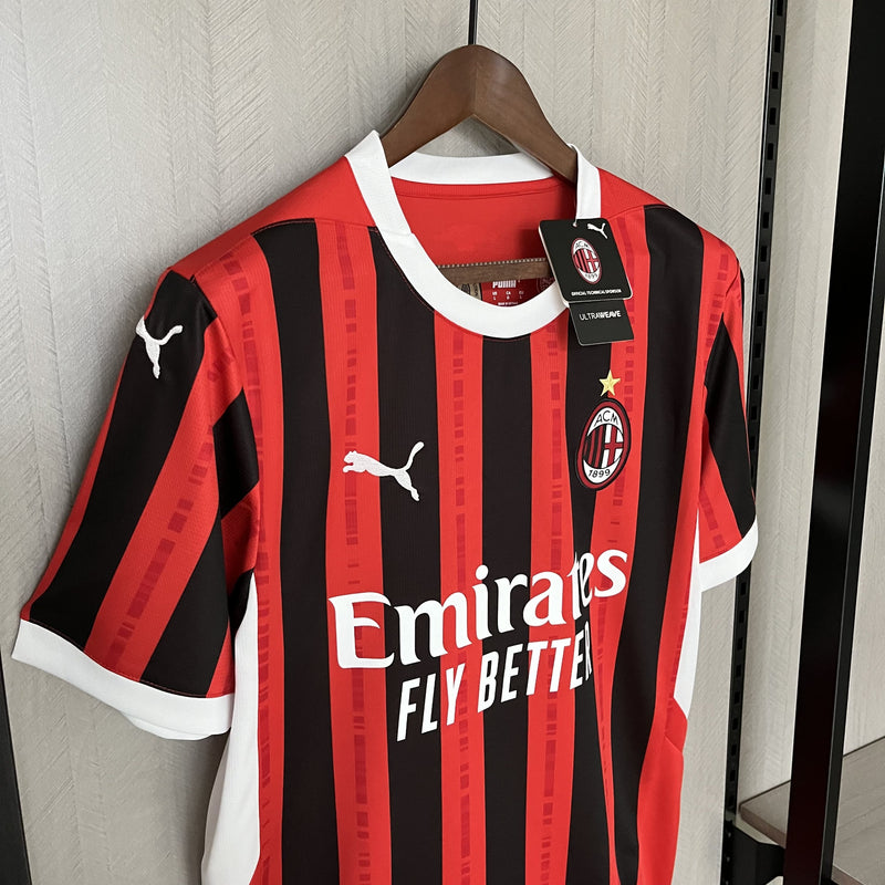 Camiseta de aficionado Milan Home 2024/25 - Hombre