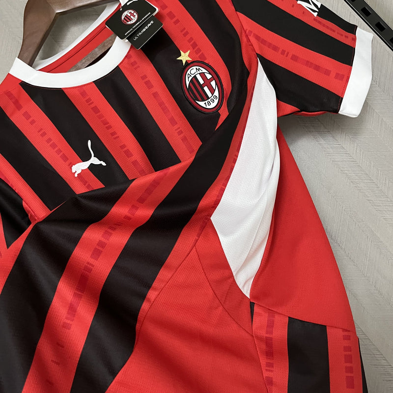 Camiseta de aficionado Milan Home 2024/25 - Hombre