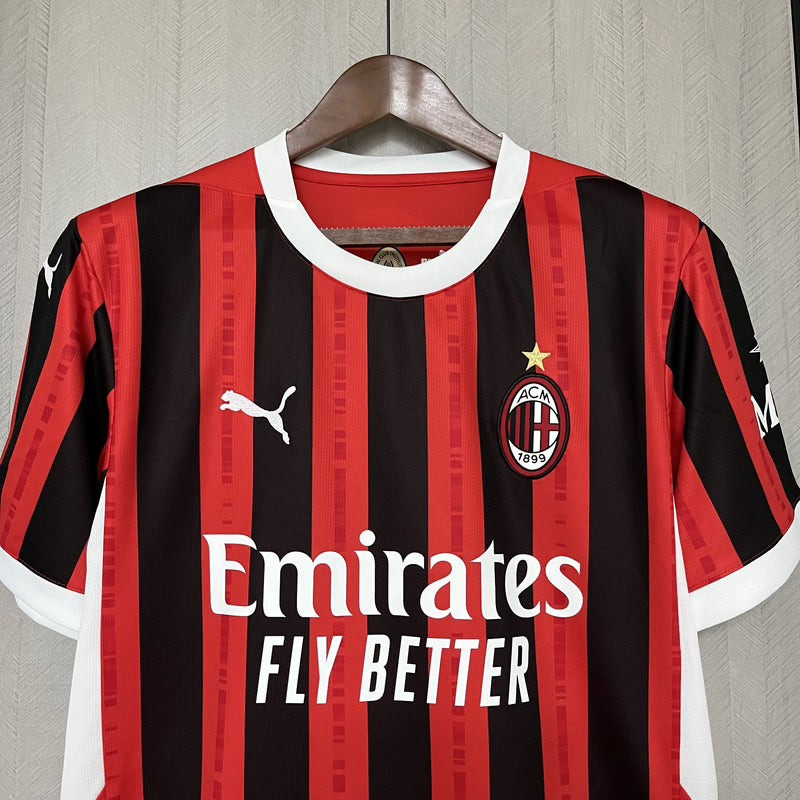 Camiseta de aficionado Milan Home 2024/25 - Hombre