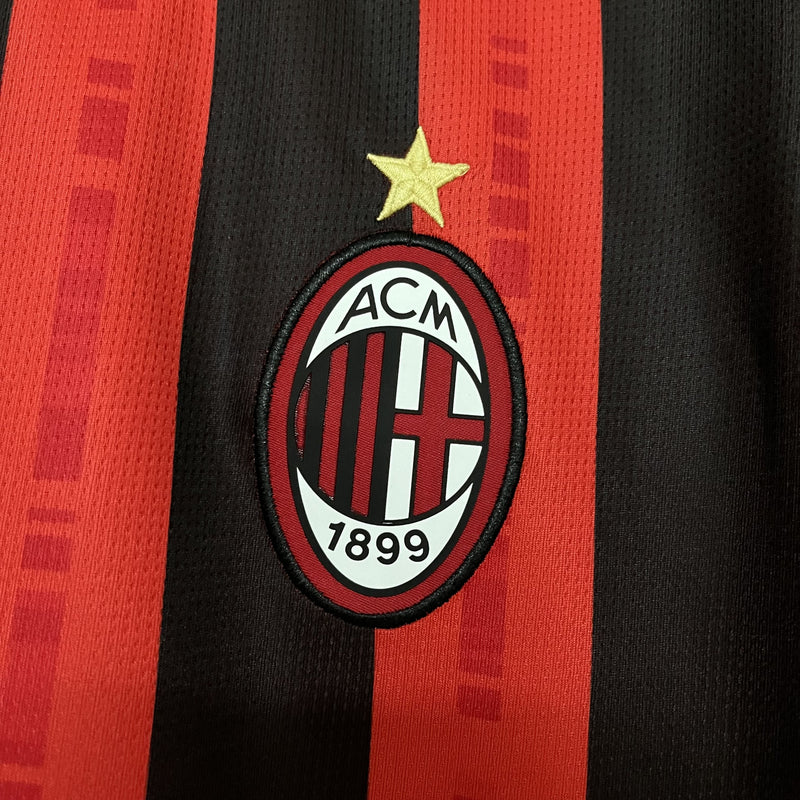 Camiseta de aficionado Milan Home 2024/25 - Hombre