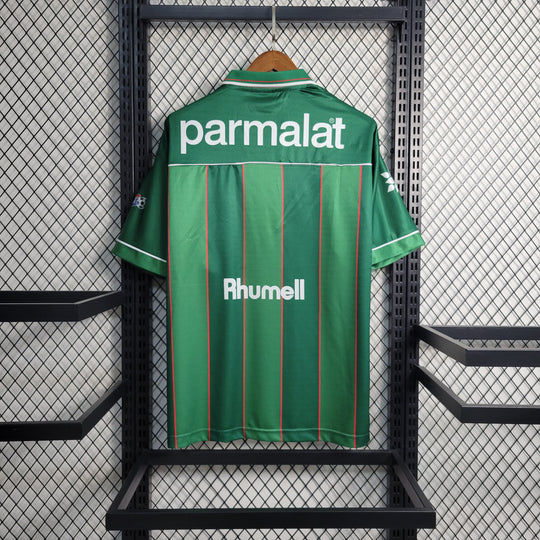 comprar-camisa-camiseta-blusa-do-palmeiras-retro-antiga-da-temporada-1999-2000-verde-1-i-titular-principal-parmalat-campeão-título-da-libertadores-paulo-nunes-zinho-evair-tailandesa-réplica
