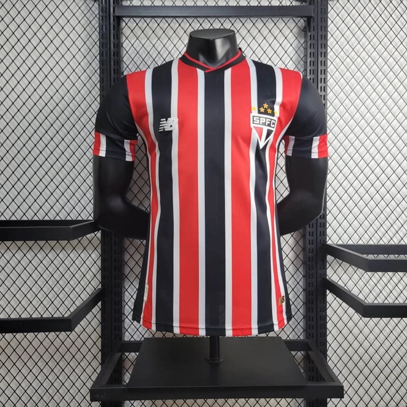 comprar-camisa-camiseta-blusa-do-são-paulo-spfc-new-balance-nova-lançamento-da-temporada-2024/25-24/25-masculina-versão-modelo-jogador-player-tricolor-ii-2-segunda-reserva-away-visitante-made-in-cotia-lucas-moura-luciano-calleri-pro-mantos