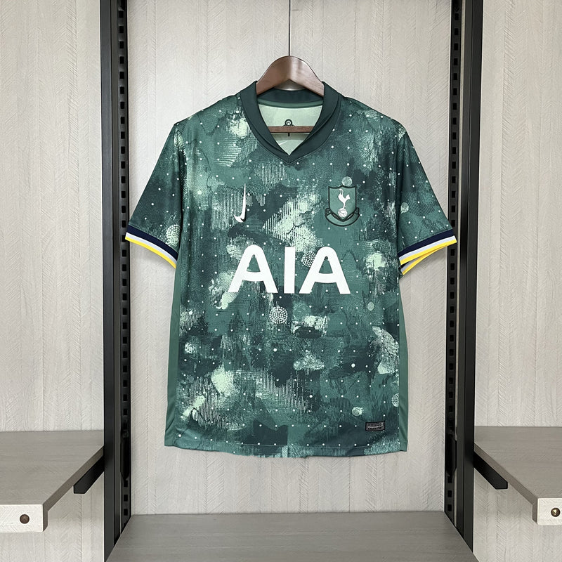 comprar-camisa-camiseta-blusa-do-tottenham-nova-lançamento-nike-da-temporada-2024/25-24/25-iii-3-terceira-third-verde-masculina-versão-modelo-torcedor-aia-tailandesa-réplica-pro-mantos-richarlison